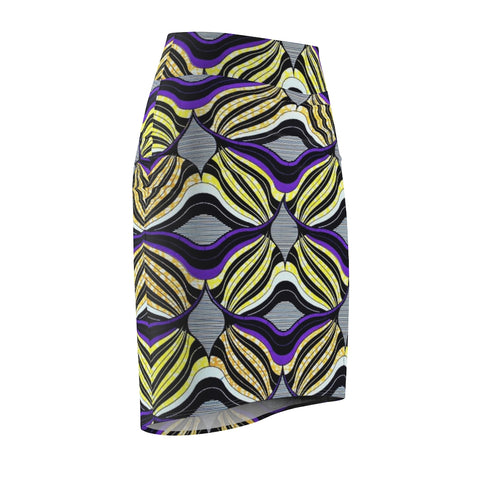 Say It African Midi Skirt