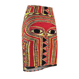 Axum African Midi Skirt