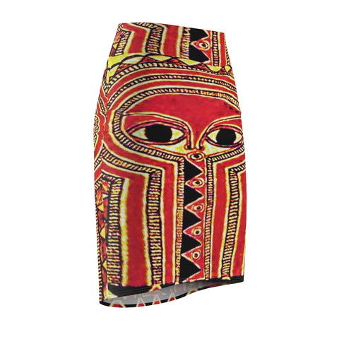 Axum African Midi Skirt