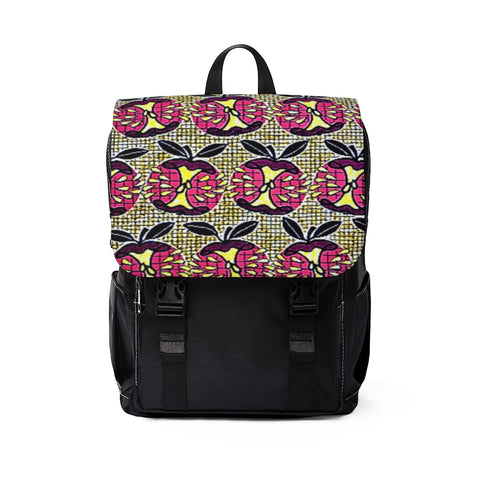 Granny Plum Unisex Casual Shoulder Backpack