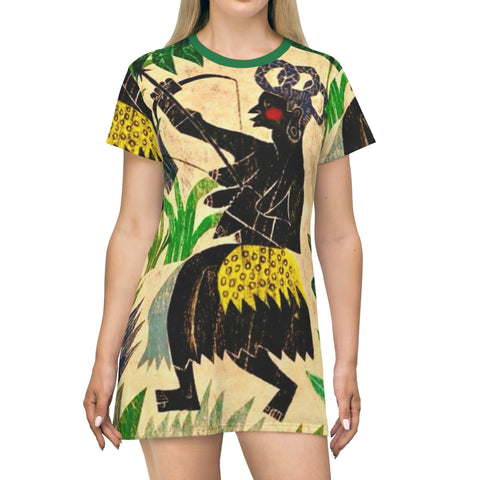 Fertility Goddess  T-Shirt Dress - $42.99