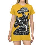 Oshun,African River GoddessvT-Shirt Dress