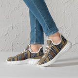 Bantu African Sneakers - White/Black - $59.99