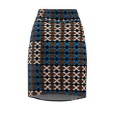 Cinnamon Run African Midi Skirt