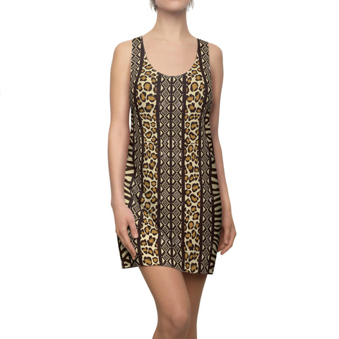 Primal Print Razorback Dress