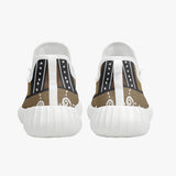 Bantu African Sneakers - White/Black - $59.99