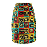Expressions African Midi Skirt