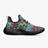 181. Mesh Knit Sneakers - White/Black