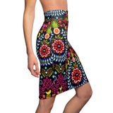 Eden African Midi Skirt