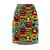 Expressions African Midi Skirt