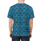 Blue Wave African Shirt - $39.99