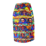 African Angle  Midi Skirt