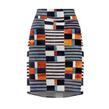 Michelle African Midi Skirt