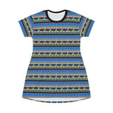 African Seascape  T-Shirt Dress - $42.99