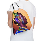 African Diety Drawstring Bag - $22.99
