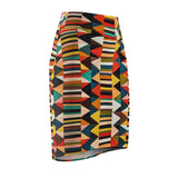Heritage African Midi  Skirt