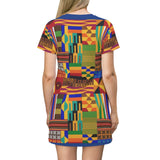 African Prints  T-Shirt Dress - $42.99