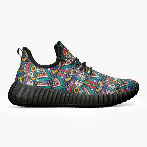 Afro Progression Sneakers - White/Black - $59.99