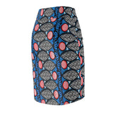 Sardine Blues Women's African Pencil Skirt