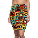 Expressions African Midi Skirt