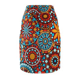 Stained Glass Midi Skirt