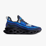 Dashiki African . Bounce Sneakers - Blue - $59.99