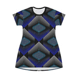 P-Zone Blue -  T-Shirt Dress - $42.99