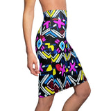 Village Festival African Midi Skirt