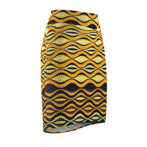 Beach Vision African Midi Skirt