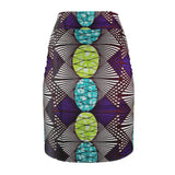 Elemental Beans African  Pencil Skirt