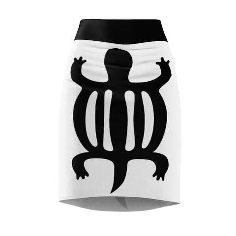 Adaptability Symbol African Midi  Skirt - $29.99