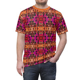 African Graffitti Art Shirt - Sunset $39.99
