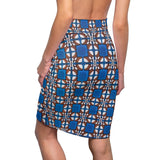 Tentative Twillight African Midi Skirt