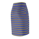 Candlelight African Midi Skirt