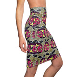 Granny Plum  Midi Skirt