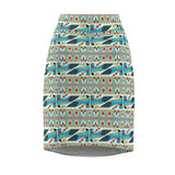Egyptian Sky African Midi Skirt - $29.99