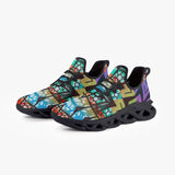 African Graffiti Art Bounce Sneakers - $59.99