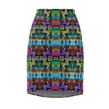 Graffitti Art African MIDI Skirt - $29.99