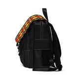 Lava Flower Unisex Casual Shoulder Backpack - $59.99