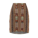 Mbele "forward' African Midi Skirt