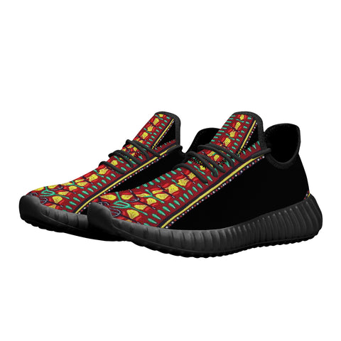 Hujambo 'Hello'  African Sneakers - Black