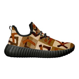 Kahawia 'Brown' African Sneakers