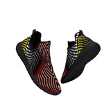 P Zone Sneakers - Crimson